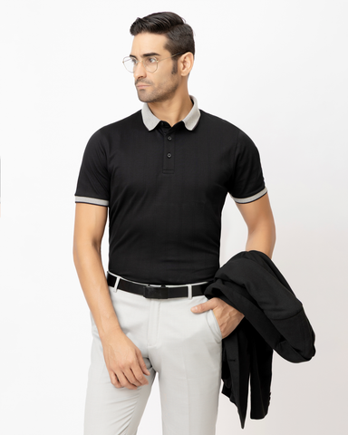 Statement Black Polo
