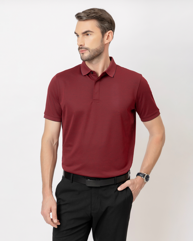 Statement Burgundy Polo