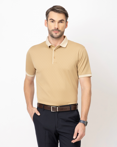 Designer Beige Polo