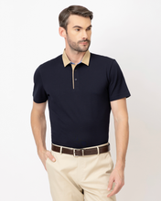 DKNavy n Beige Polo