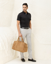 Statement Placket Black Polo