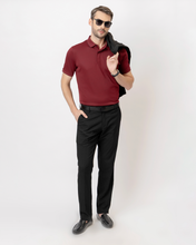 Statement Burgundy Polo