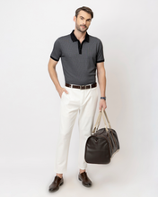 Black Checkers Polo