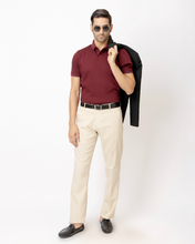 Vintage Burgundy Polo