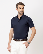 Statement Placket DKNavy Polo