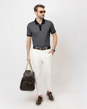 Black Checkers Polo