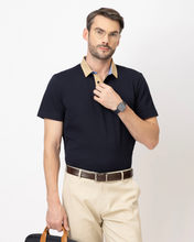 DKNavy n Beige Polo