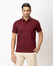 Vintage Burgundy Polo