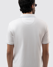 Subtle White Polo Shirt